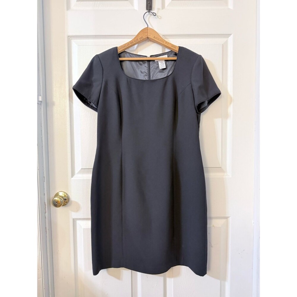 Worthington Black Midi Dress 14P